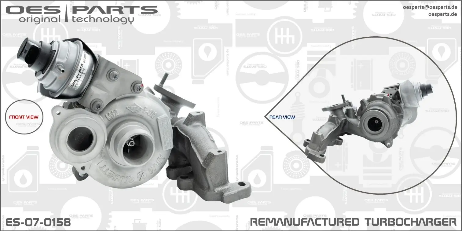 Lader, Aufladung OES PARTS ES-07-0158