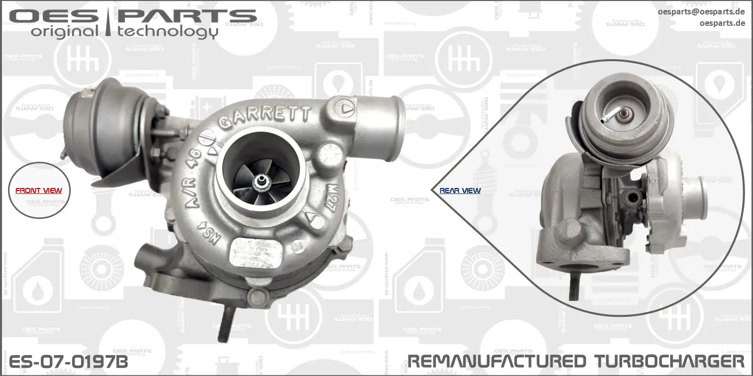 Lader, Aufladung OES PARTS ES-07-0671