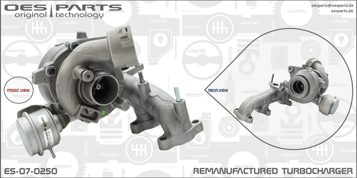 Lader, Aufladung OES PARTS ES-07-0250