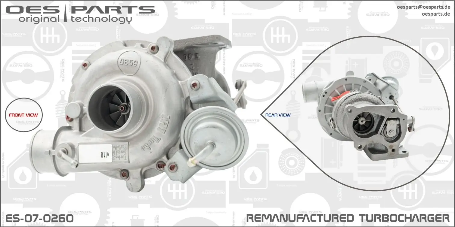 Lader, Aufladung OES PARTS ES-07-0260