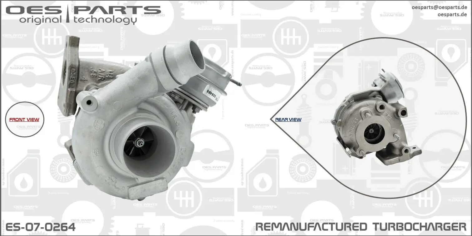 Lader, Aufladung OES PARTS ES-07-0264