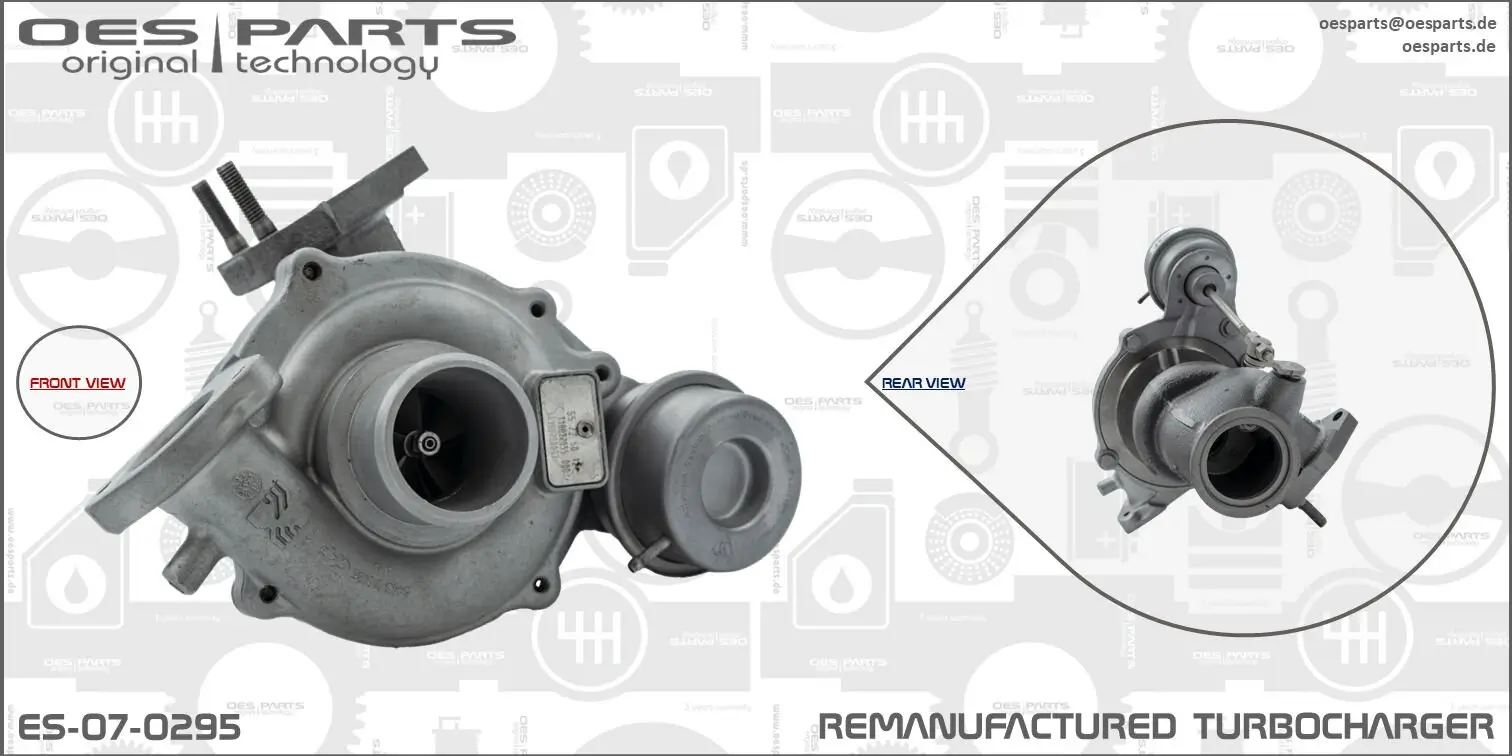 Lader, Aufladung OES PARTS ES-07-0295