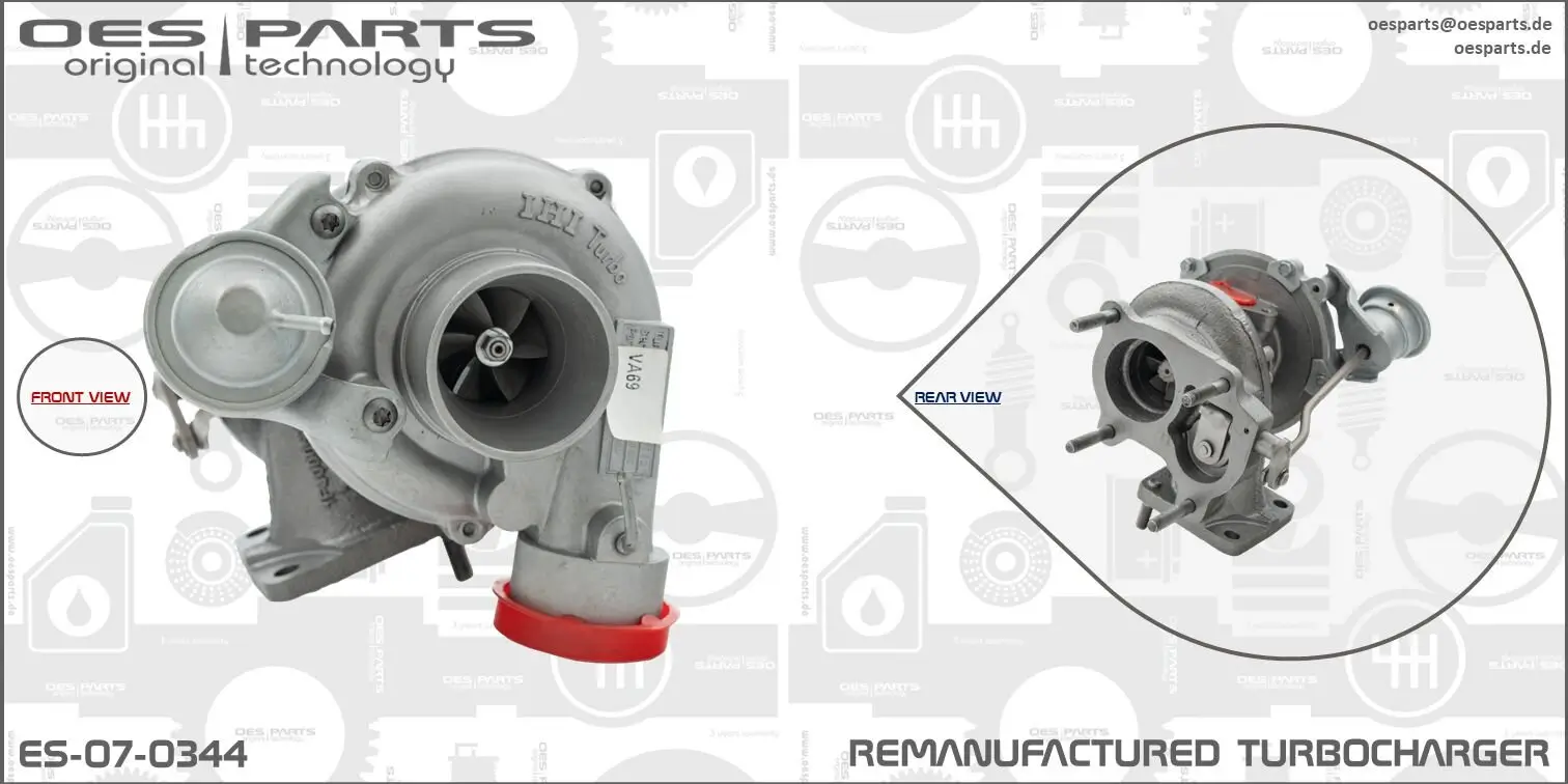 Lader, Aufladung OES PARTS ES-07-0344