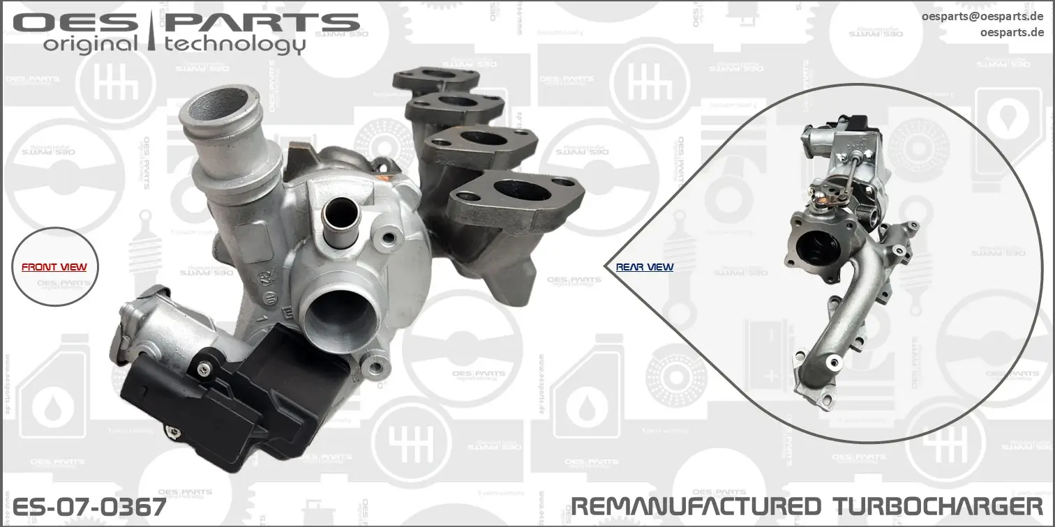 Lader, Aufladung OES PARTS ES-07-0367
