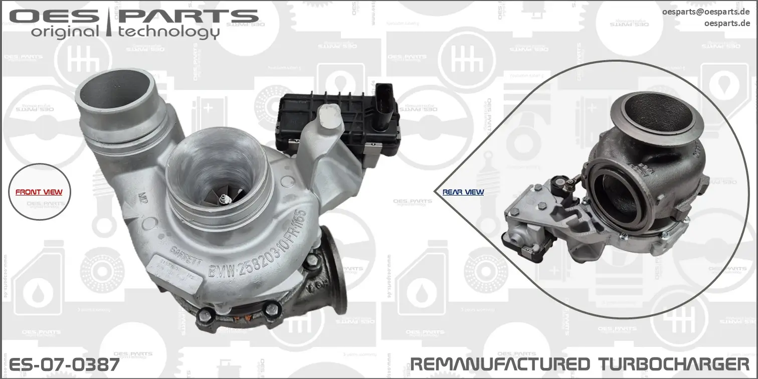 Lader, Aufladung OES PARTS ES-07-0387