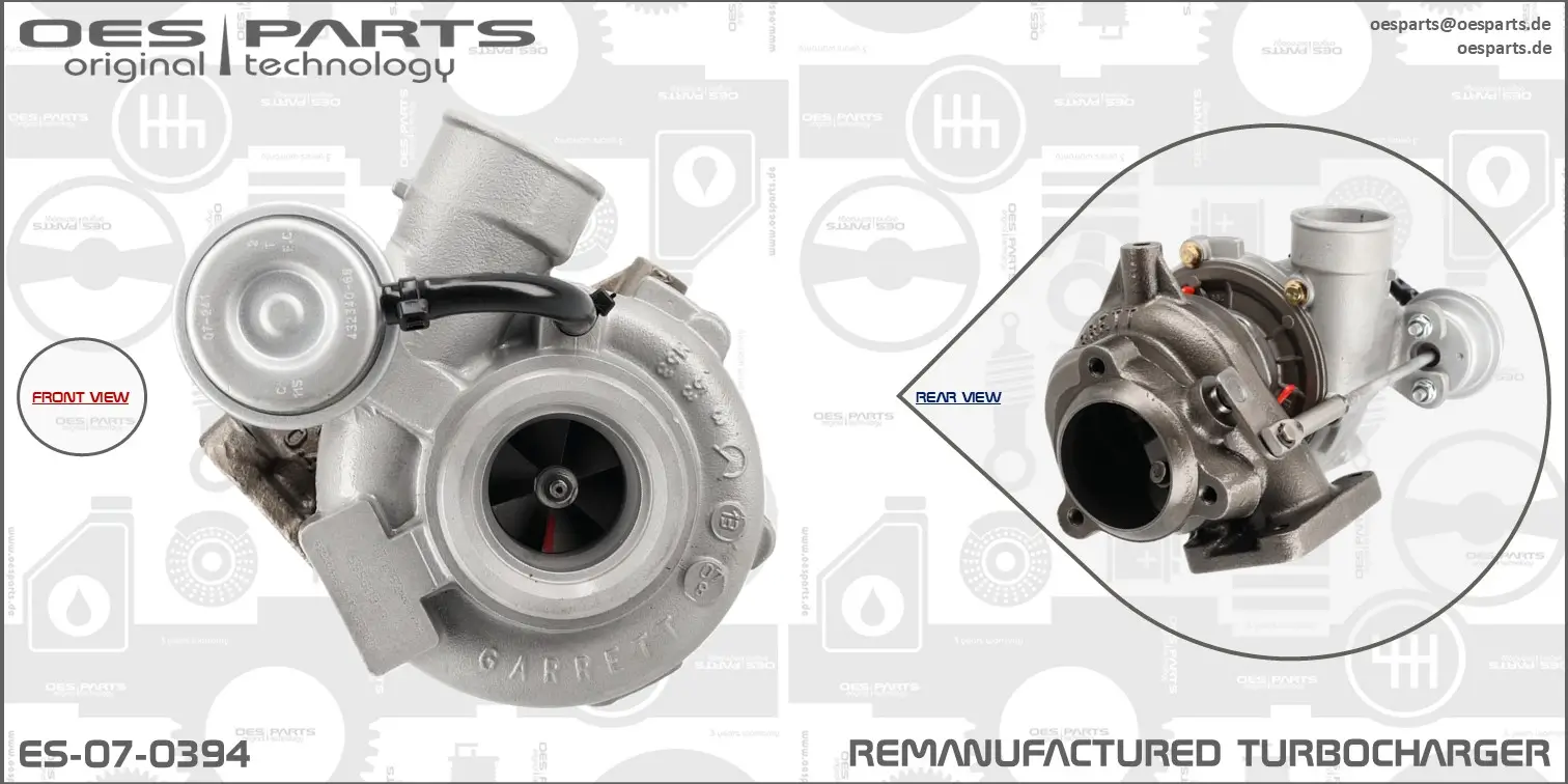 Lader, Aufladung OES PARTS ES-07-0394