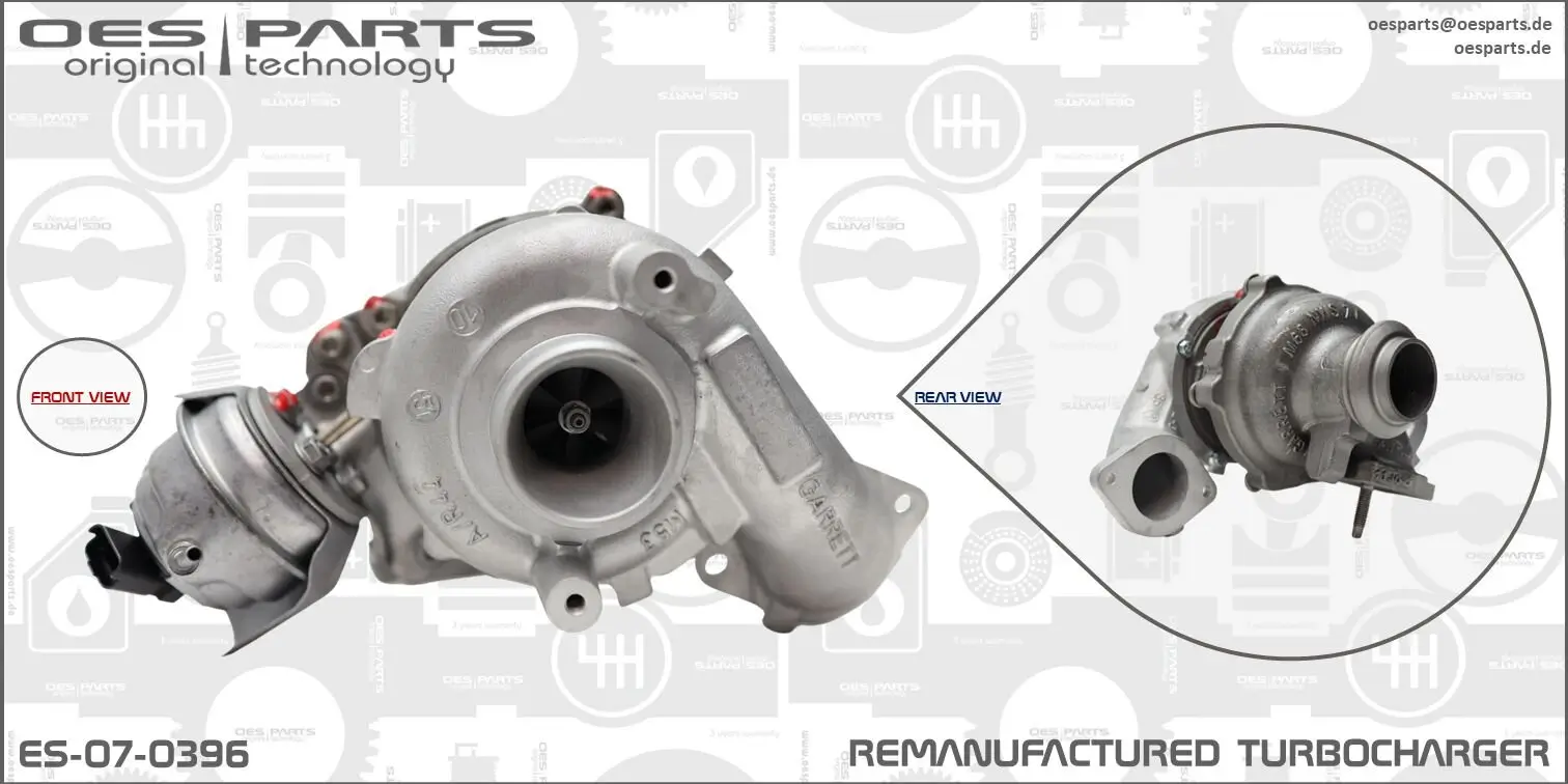 Lader, Aufladung OES PARTS ES-07-0396