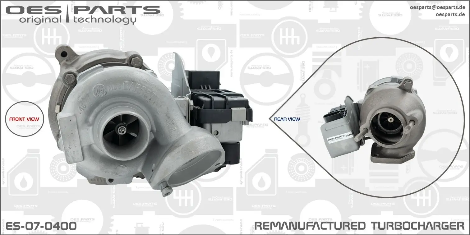 Lader, Aufladung OES PARTS ES-07-0400