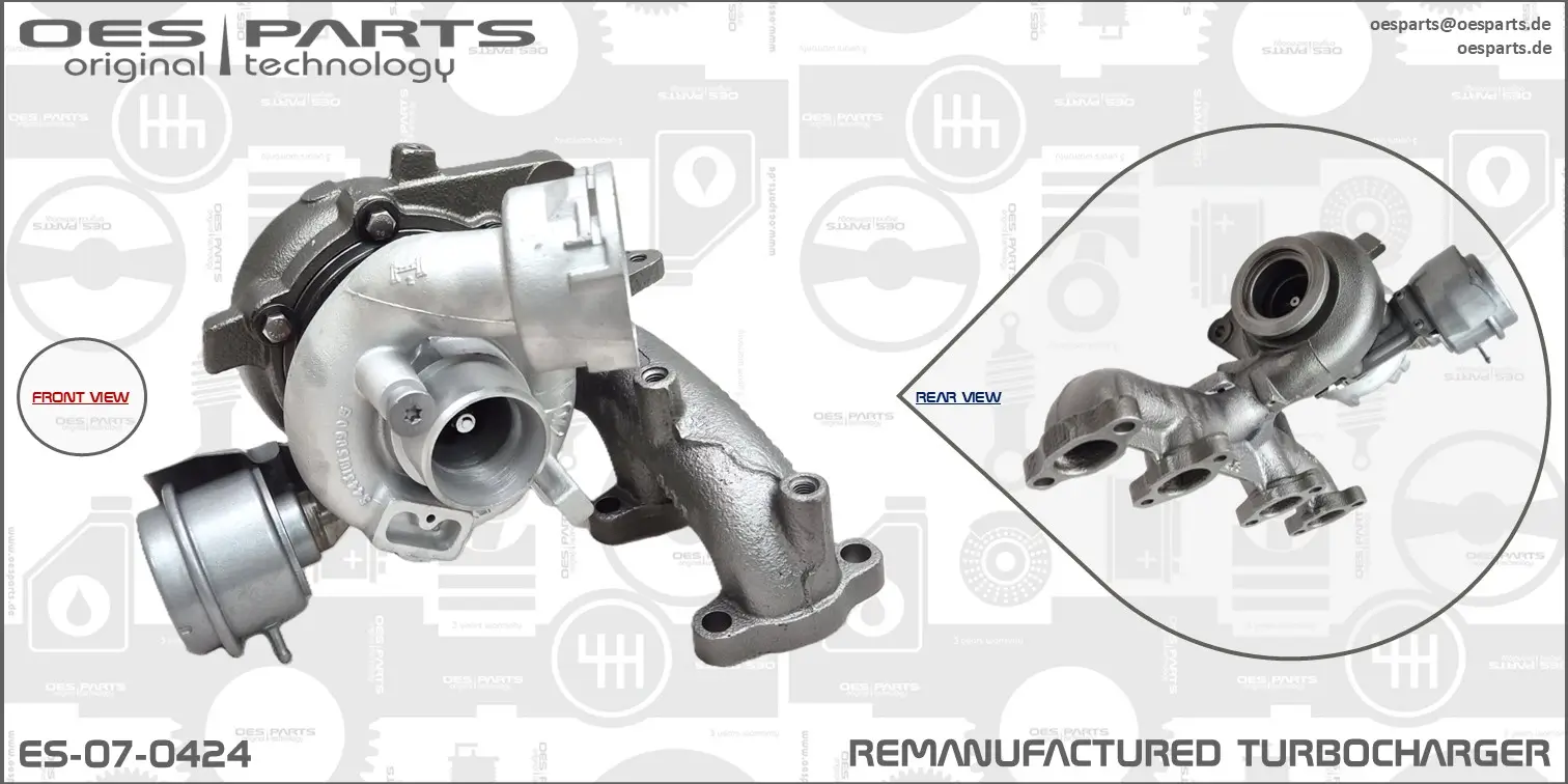Lader, Aufladung OES PARTS ES-07-0424
