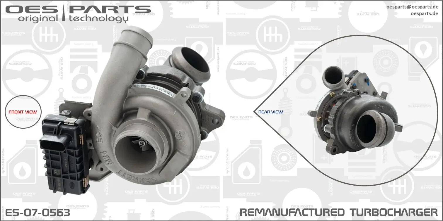 Lader, Aufladung OES PARTS ES-07-0563
