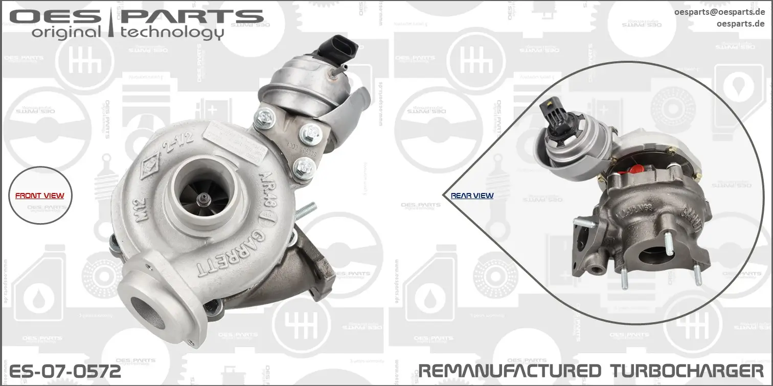 Lader, Aufladung OES PARTS ES-07-0572