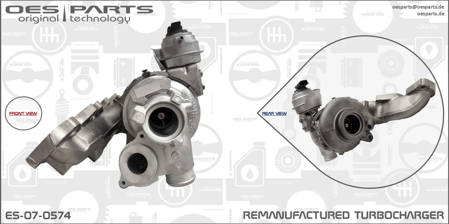 Lader, Aufladung OES PARTS ES-07-0574