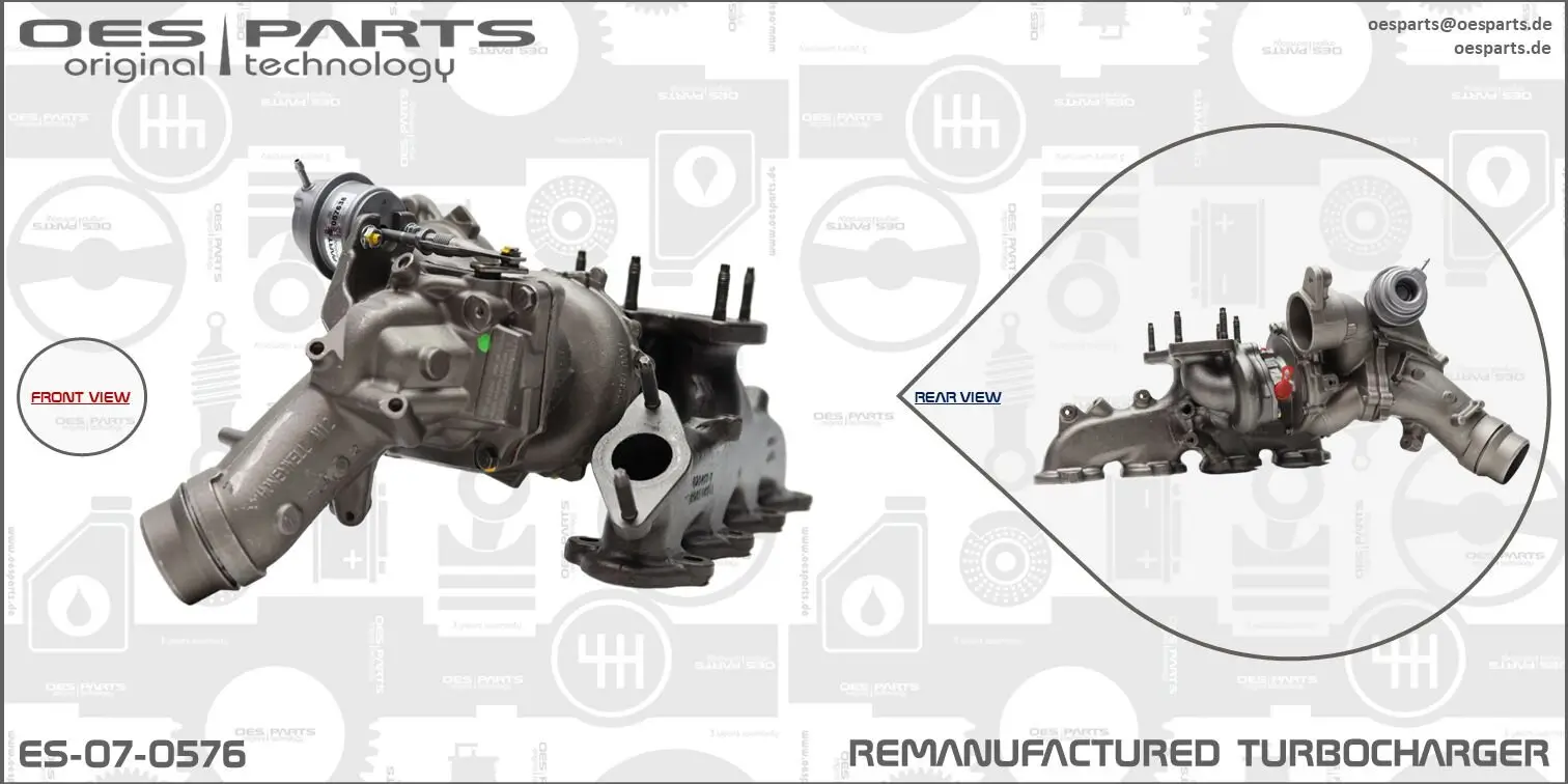 Lader, Aufladung OES PARTS ES-07-0576