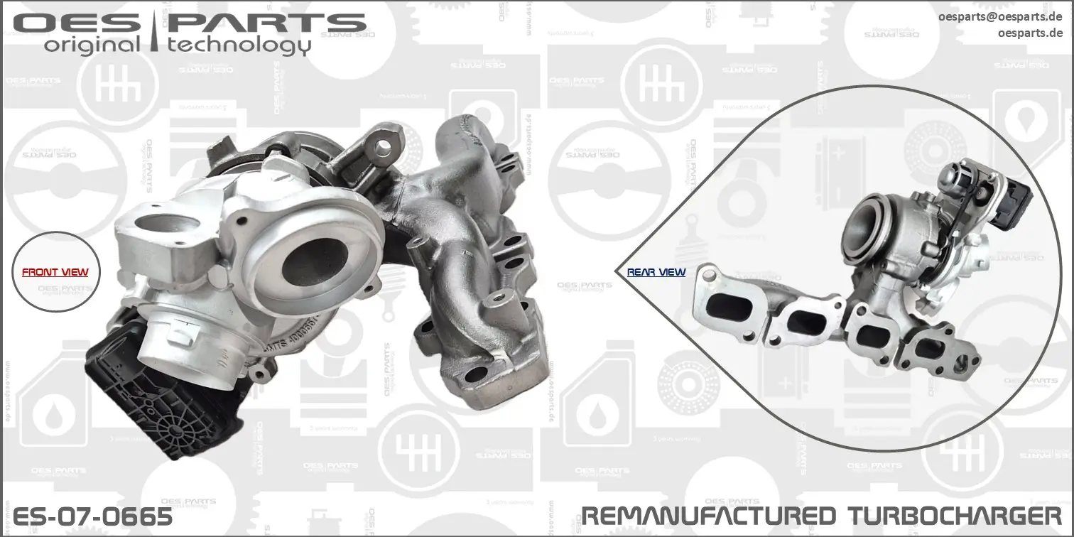Lader, Aufladung OES PARTS ES-07-0665