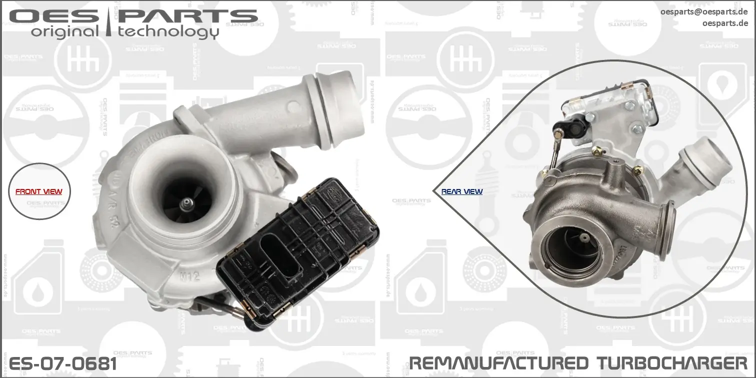 Lader, Aufladung OES PARTS ES-07-0681