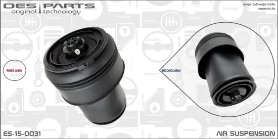 Luftfeder, Fahrwerk OES PARTS ES-15-0031 Bild Luftfeder, Fahrwerk OES PARTS ES-15-0031