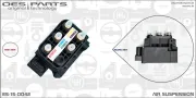 Ventil, Druckluftanlage OES PARTS ES-15-0042