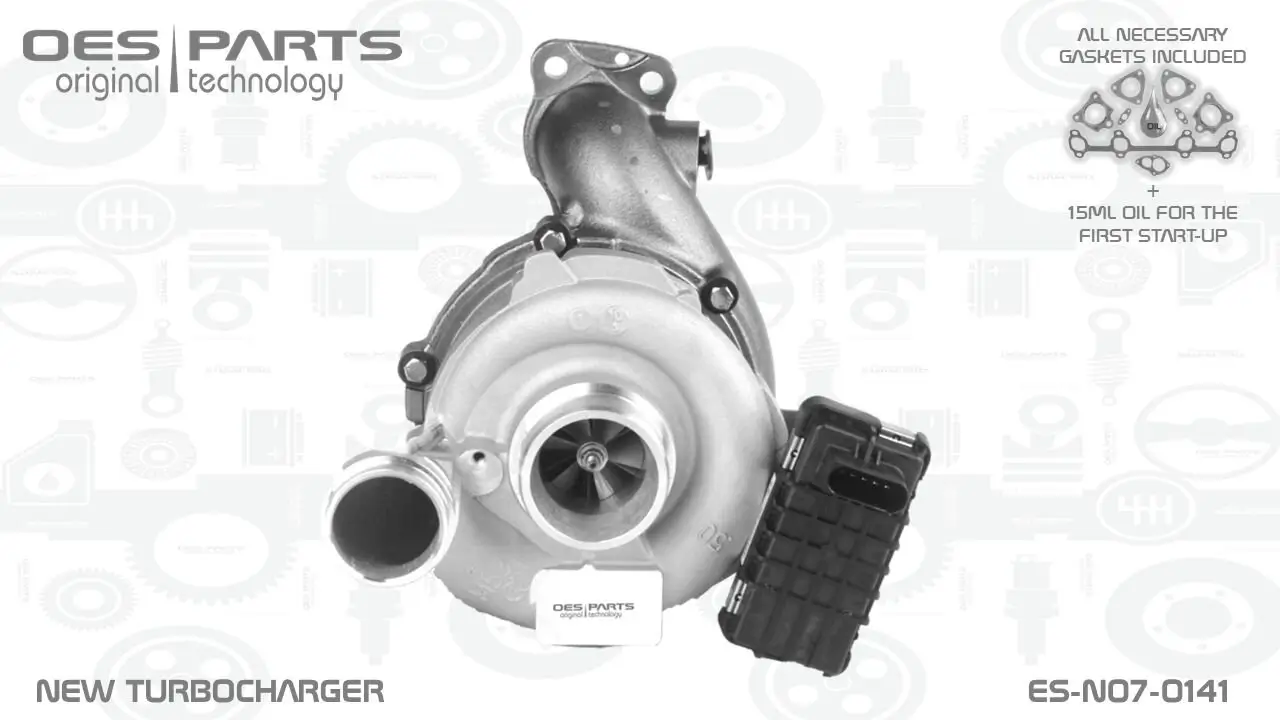 Lader, Aufladung OES PARTS ES-N07-0141