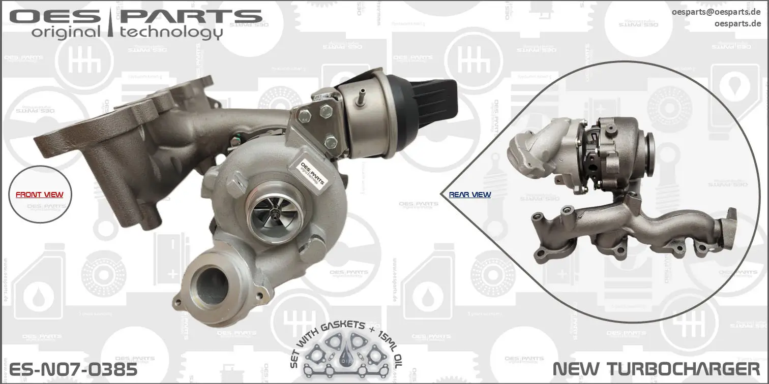 Lader, Aufladung OES PARTS ES-N07-0385