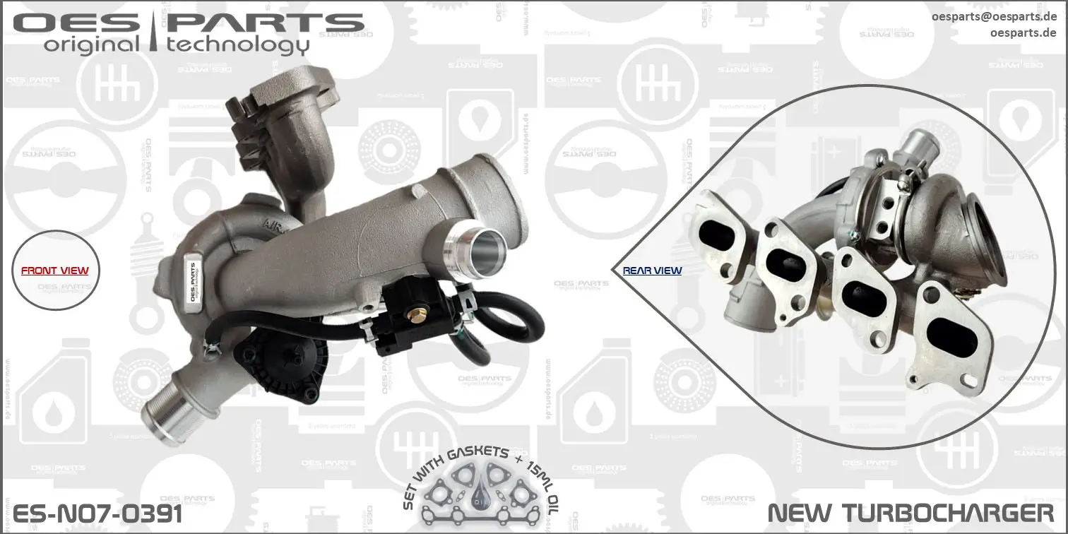 Lader, Aufladung OES PARTS ES-N07-0391