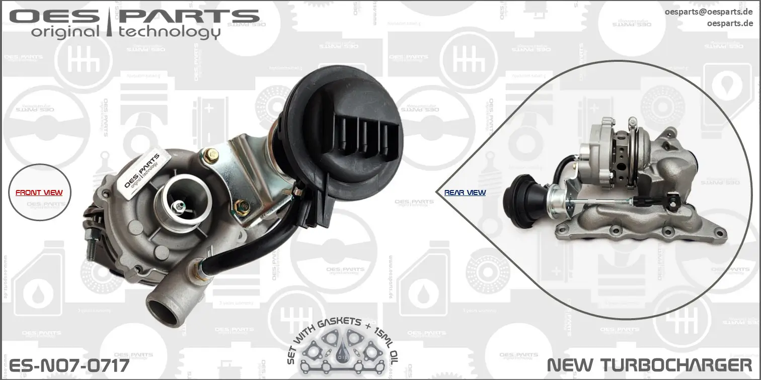 Lader, Aufladung OES PARTS ES-N07-0717