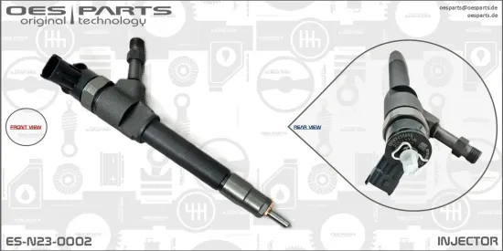 Einspritzventil OES PARTS ES-N23-0002 Bild Einspritzventil OES PARTS ES-N23-0002