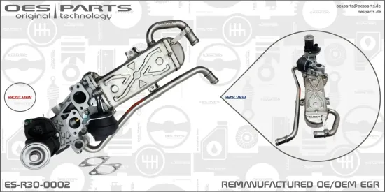 AGR-Modul OES PARTS ES-R30-0002 Bild AGR-Modul OES PARTS ES-R30-0002