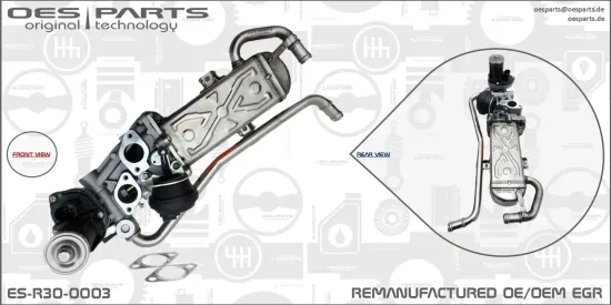 AGR-Modul OES PARTS ES-R30-0003 Bild AGR-Modul OES PARTS ES-R30-0003