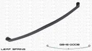 Federblatt Hinterradaufhängung OES PARTS GB-16-0008