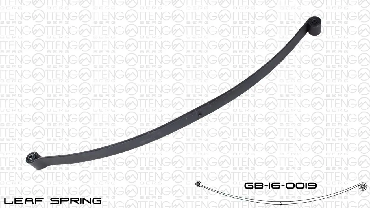 Federblatt Hinterradaufhängung OES PARTS GB-16-0019