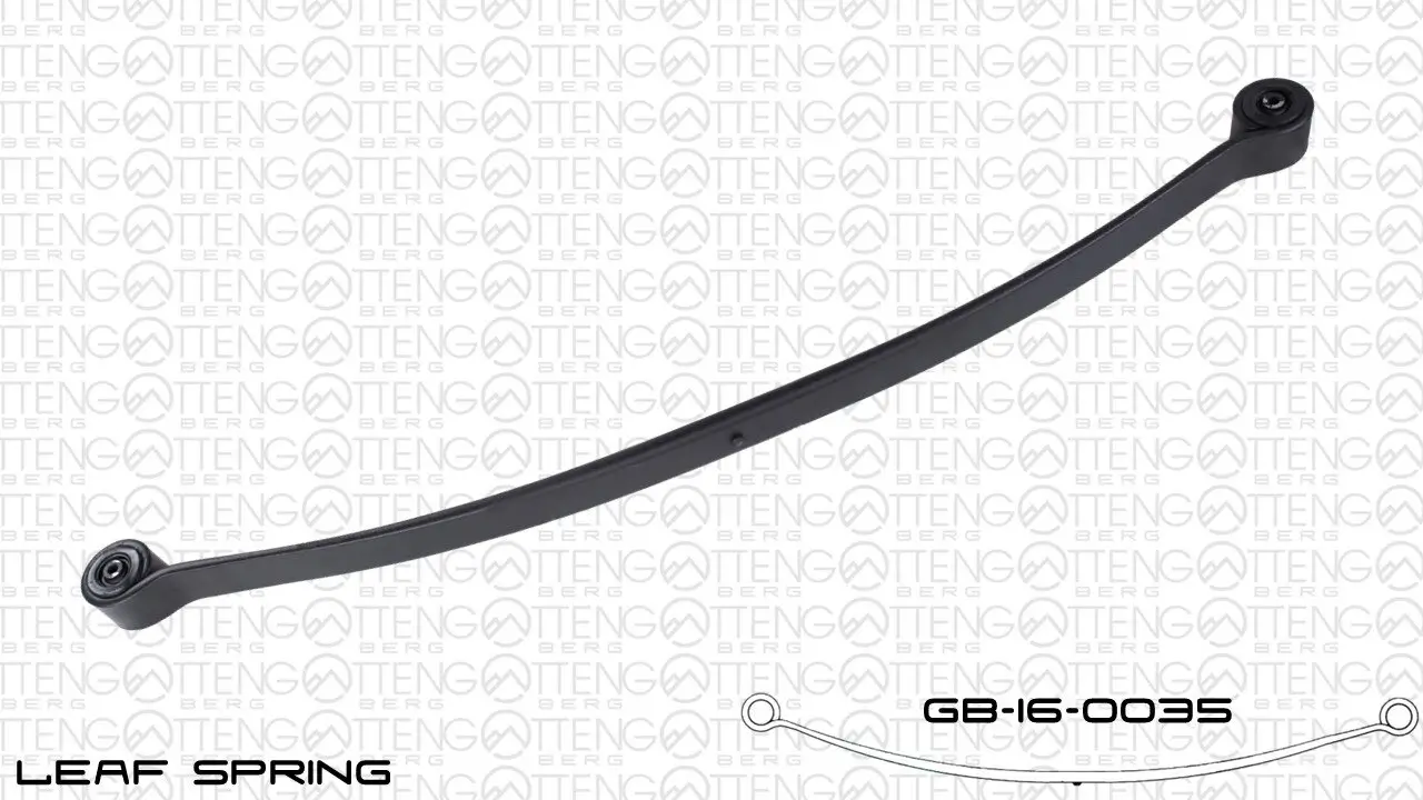 Federblatt Hinterradaufhängung OES PARTS GB-16-0035