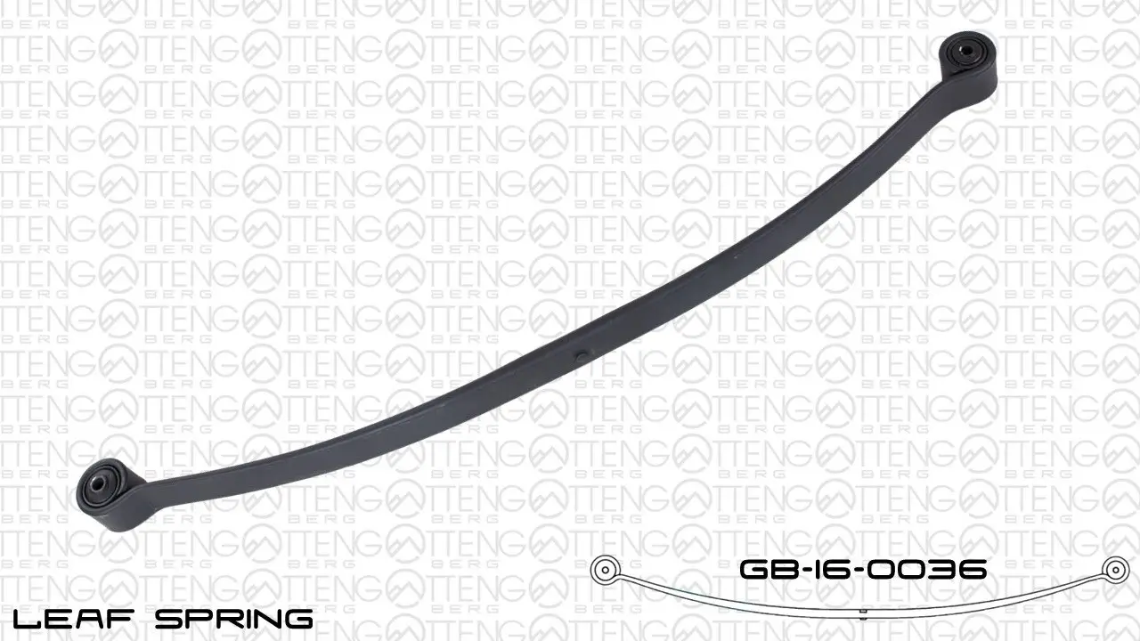 Federblatt Hinterradaufhängung OES PARTS GB-16-0036
