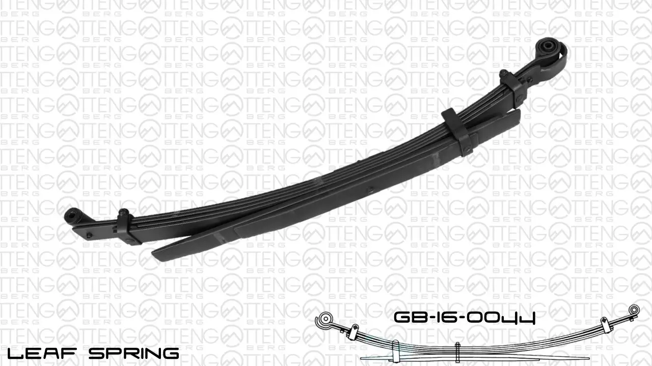 Federblatt Hinterradaufhängung OES PARTS GB-16-0044