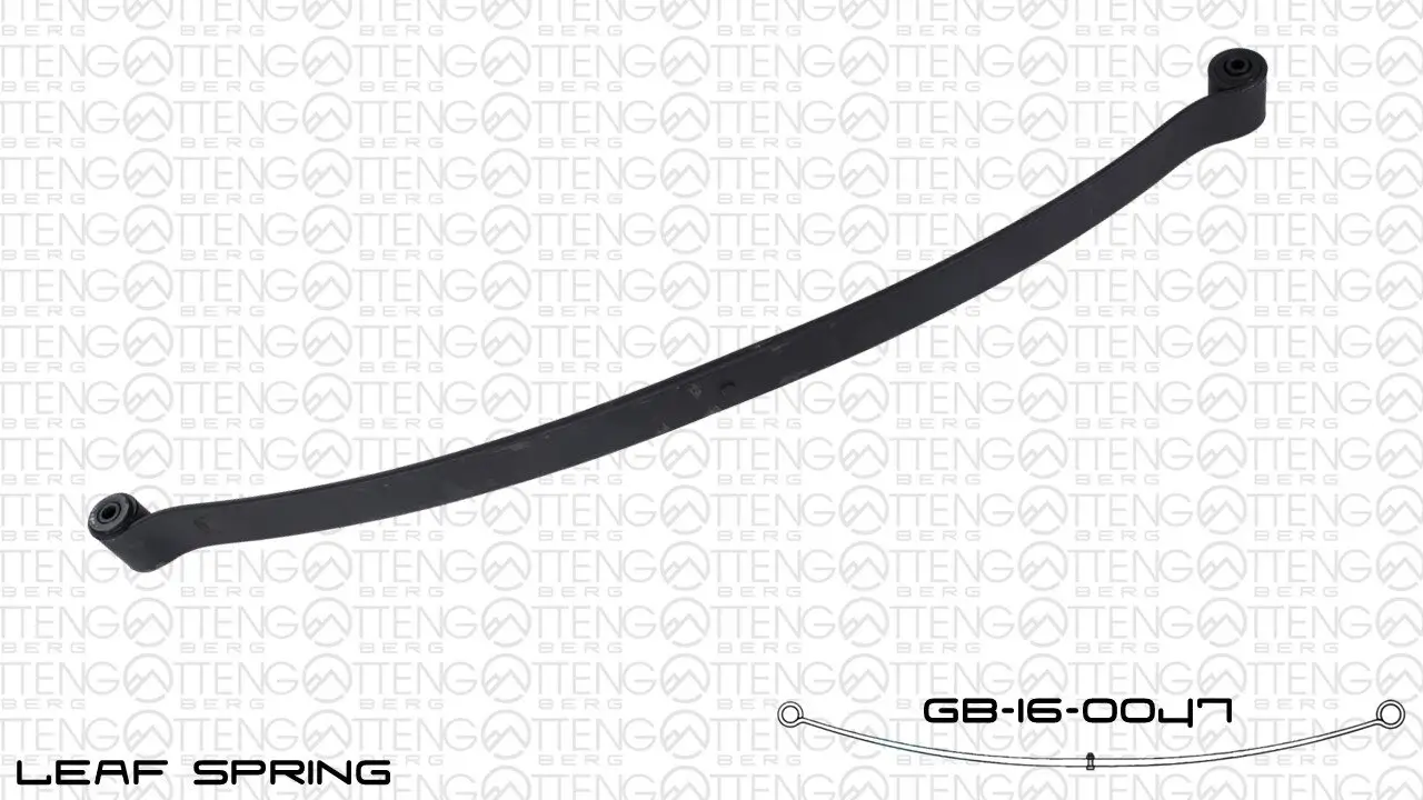 Federblatt Hinterradaufhängung OES PARTS GB-16-0047