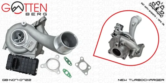 Lader, Aufladung OES PARTS GB-N07-0722 Bild Lader, Aufladung OES PARTS GB-N07-0722