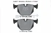 Bremsbelagsatz, Scheibenbremse Hinterachse PAGID Racing T8223SP2001