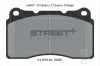 Bremsbelagsatz, Scheibenbremse Vorderachse PAGID Racing T8026SP2001