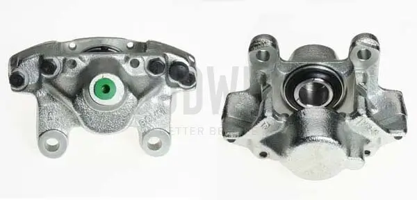 Bremssattel hinter der Achse Hinterachse links Axia 391002