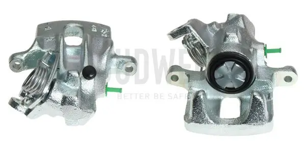 Bremssattel hinter der Achse Hinterachse links Axia 391850
