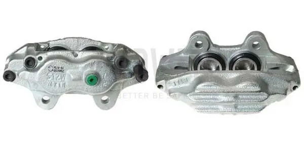 Bremssattel hinter der Achse Vorderachse links Axia 391882