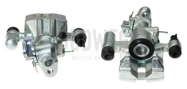 Bremssattel hinter der Achse Hinterachse links Axia 392004