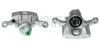 Bremssattel vor der Achse Hinterachse links Axia 392198