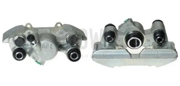 Bremssattel hinter der Achse Hinterachse rechts Axia 393979