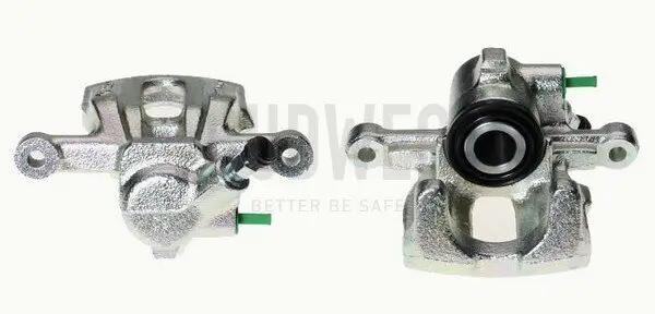 Bremssattel hinter der Achse Hinterachse links Axia 393698