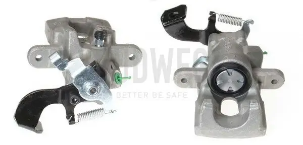 Bremssattel hinter der Achse Hinterachse links Axia 394244