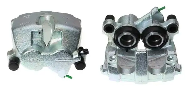 Bremssattel hinter der Achse Vorderachse links Axia 394450
