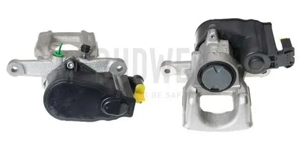 Bremssattel hinter der Achse Hinterachse links Axia 394930