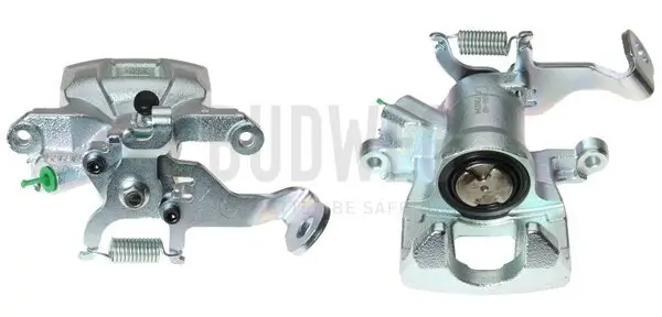 Bremssattel hinter der Achse Hinterachse links Axia 395014