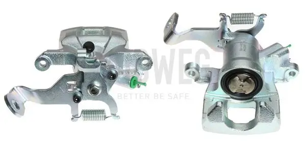 Bremssattel hinter der Achse Hinterachse rechts Axia 395015