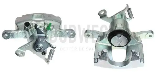 Bremssattel hinter der Achse Hinterachse rechts Axia 395163